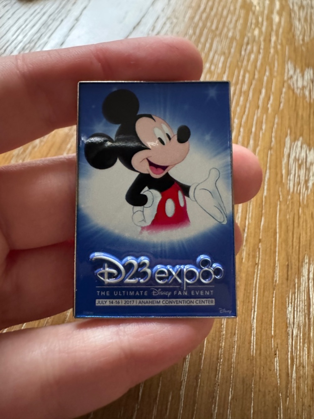 2026 D23 Event Poster Through the Years Mystery Disney Pin 2017